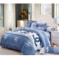 Venda quente plain dyed padrão poliéster filler cama cobrir set para bebês